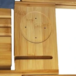 IVOL Badplank Bamboe - Badplank Hout Met Badrek Houders - Uitschuifbaar - 75 Tot 110 Cm -Badkamer Producten Winkel 1200x1200 3473