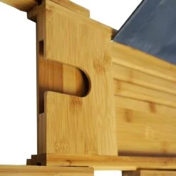 IVOL Badplank Bamboe - Badplank Hout Met Badrek Houders - Uitschuifbaar - 75 Tot 110 Cm -Badkamer Producten Winkel 1200x1200 3474
