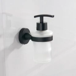 VDN Stainless Zeeppompje - Zeepdispenser - Zeepdispenser Wandmontage - Zwart - Hangend -Badkamer Producten Winkel 1200x1200 3557