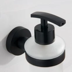 VDN Stainless Zeeppompje - Zeepdispenser - Zeepdispenser Wandmontage - Zwart - Hangend -Badkamer Producten Winkel 1200x1200 3558