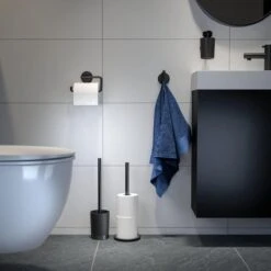 Tiger Tune - Zeepdispenser - Zwart Metaal Geborsteld / Zwart -Badkamer Producten Winkel 1200x1200 3571