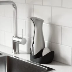 Umbra Zeepdispenser Met Sensor En Sponsbakje Grijs - Grijs -Badkamer Producten Winkel 1200x1200 3606