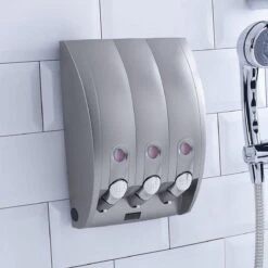 Zeepdispenser - Muur - Zeeppompje - 3 Kamer - 3 Reservoirs - 3 X 350ml - Hangend - Wandmontage 9 Zeepdispenser - Muur - Zeeppompje - 3 Kamer - 3 Reservoirs - 3 X 350ml - Hangend - Wandmontage -Badkamer Producten Winkel 1200x1200 3613