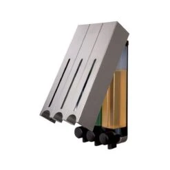 Zeepdispenser - RVS Kleur - 3 Kamer - 3 Reservoirs - 3 X 500ml - Hangend - Wandmontage -Badkamer Producten Winkel 1200x1200 3667