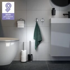 Tiger Tune - Zeepdispenser - RVS Geborsteld / Zwart -Badkamer Producten Winkel 1200x1200 3671