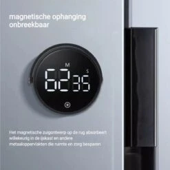 Merkloos Douchetimer - Douchewekker - Magnetisch - Digitaal - Spatwaterdicht - Zwart 15 Merkloos Douchetimer - Douchewekker - Magnetisch - Digitaal - Spatwaterdicht - Zwart -Badkamer Producten Winkel 1200x1200 3689