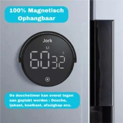 Jork - Douche Timer - Douchetimer - Badkamer Klok - Doucheklok - Kookwekker Analoog - Douchetimer 5 Minuten - Douchetimer Waterdicht - Inclusief Batterijen - 3x AAA - IPX8 Waterdicht 12 Jork - Douche Timer - Douchetimer - Badkamer Klok - Doucheklok - Kookwekker Analoog - Douchetimer 5 Minuten - Douchetimer Waterdicht - Inclusief Batterijen - 3x AAA - IPX8 Waterdicht -Badkamer Producten Winkel 1200x1200 3693