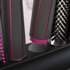 Merkloos Houder Geschikt Voor Dyson Airwrap - 5 Accesoires - Staand En Hangend - Gemakkelijke Installatie - Wall Mount - Bio Plastic - Antraciet -Badkamer Producten Winkel 1200x1200 3770