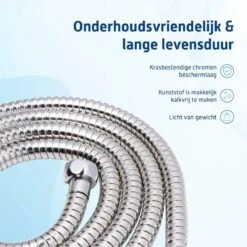 Saqu Express Doucheslang 150 Cm - Chroom 8 Saqu Express Doucheslang 150 Cm - Chroom -Badkamer Producten Winkel 1200x1200 521