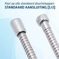 Saqu Express Doucheslang 150 Cm - Chroom 11 Saqu Express Doucheslang 150 Cm - Chroom -Badkamer Producten Winkel 1200x1200 524