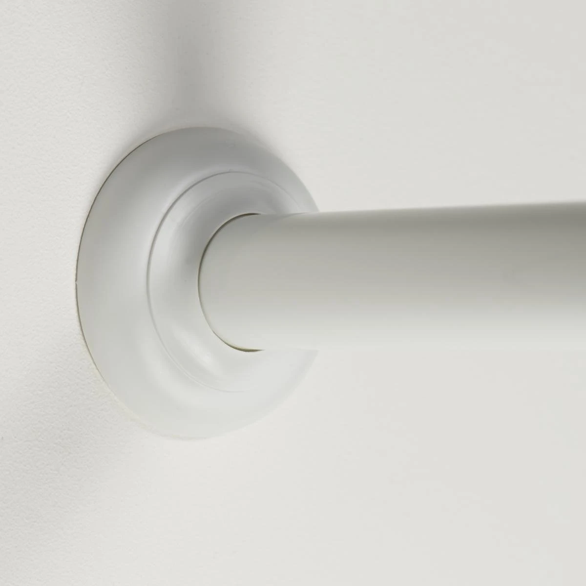 Sealskin Rondalux Douchegordijnstangset Wit 4 Sealskin Rondalux Douchegordijnstangset Wit - Afbeelding 2