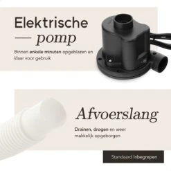 Airlie Opblaasbaar Ligbad Voor Volwassenen – Comfortabel - Opblaasbad - Zitbad - Badkuip – Bath Tub – Opvouwbaar Bad – Bath Bucket – Dubbel Hoofdkussen - Zwart - GRATIS Elektrische Pomp -Badkamer Producten Winkel 1200x1200 58