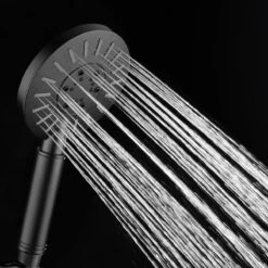 Tiger Tyne Doucheset - Regendouche Ø 22,5 Cm - Handdouche Ø 12 Cm - 3 Standen - Mat Zwart -Badkamer Producten Winkel 1200x1200 591