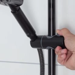 Tiger Tyne Doucheset - Regendouche Ø 22,5 Cm - Handdouche Ø 12 Cm - 3 Standen - Mat Zwart -Badkamer Producten Winkel 1200x1200 592