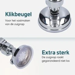 Moodcare® Verplaatsbare Douchekophouder Zelfklevend - Chroom – Douchekop Houder Zonder Boren – Wandhouder Douchekop Zuignap 12 Moodcare® Verplaatsbare Douchekophouder Zelfklevend - Chroom – Douchekop Houder Zonder Boren – Wandhouder Douchekop Zuignap -Badkamer Producten Winkel 1200x1200 615