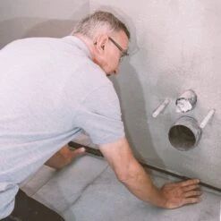 Douche Achterwand - Schulte Deco Design Softtouch - Steen Antraciet - 100x255cm - Wanddecoratie - Muurdecoratie - Badkamer Wandpaneel - Muurbekleding -Badkamer Producten Winkel 1200x1200 818