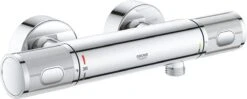 GROHE Precision Feel Thermostatische Douchekraan - EcoJoy - CoolTouch - Incl. Koppelingen - Chroom -Badkamer Producten Winkel 1200x483 2