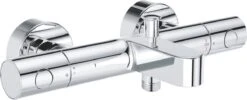 GROHE QuickFix Precision Get Thermostatische Badkraan - EcoJoy® - 15cm - Met Koppelingen - Chroom - 34774000