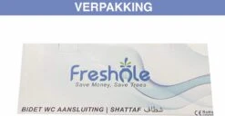 Bidet Handdouche Toilet Sproeier Shattaf Sprayer WC Papier Besparend - Dubbel Spray Koud Water - Badkamer Accessoires - Freshole® -Badkamer Producten Winkel 1200x622 4