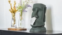 Rotary Hero® Moai - Tissue Box Houder Voor Zakdoeken Tissue Dispenser Cosmeticadoekjesbox - Voor Keuken Badkamer Slaapkamer - Rechthoekig - 18x19x31.5 Cm -Badkamer Producten Winkel 1200x674 4