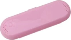 Elektrische Tandenborstel Opbergdoos Universeel - Reis Etui - Bescherm Koker - Roze - 1 Stuks -Badkamer Producten Winkel 1200x683