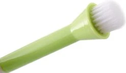 Merkloos Verlengborstel Voor Kraan - Buigbaar Met Schoonmaakborstel - Siliconen - Groen - 2 Stuks -Badkamer Producten Winkel 1200x698 1