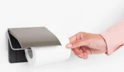 Brabantia ReNew WC Rolhouder - Met Klep - Platinum -Badkamer Producten Winkel 1200x699 2