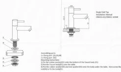 Aloni - KLEINE ! Koudwaterkraan 1/2 Mat Zwart -Badkamer Producten Winkel 1200x708 1