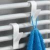 Merkloos 4x Handdoek / Kleding Haak Voor Radiator - Verwarming Kledinghaak Hangend - Handdoekradiator Haakjes - Ophanghaak -Badkamer Producten Winkel 1200x720 1