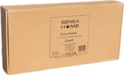 SensaHome Telescopisch Douche Rek Met 4 Lagen - Verstelbaar Bad / Douche Hoekrek Opbergrek - Uitschuifbaar Van 145-250 Cm - Zwart -Badkamer Producten Winkel 1200x728 2