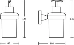 VDN Stainless Zeeppompje - Zeepdispenser - Zeepdispenser Wandmontage - Chroom - Hangend 8 VDN Stainless Zeeppompje - Zeepdispenser - Zeepdispenser Wandmontage - Chroom - Hangend -Badkamer Producten Winkel 1200x729 4