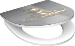 SCHÜTTE WC-Bril 82581 RELAXING FROG - High Gloss - Duroplast - Soft Close - Afklikbaar - RVS-Scharnieren - Decor - 1-zijdige Print -Badkamer Producten Winkel 1200x744 2