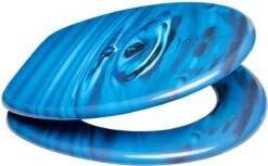 IGOODS WC-brillen - Toiletbrilhoes - 1 St - Universeel - Toiletdeksel Met Softclose - Houten Toiletdeksel - Marineblauw -Badkamer Producten Winkel 1200x745