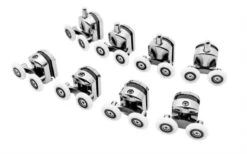 T.R. Goods - Douchedeur Wielen Set Van 8 Stuks Verchroomd - Roestvrij Verchroomd - Reserve Douche Deur Rollers Geleiders Rolletjes - Schuifdeur Katrollen Douchecabine Wieltjes - Set Van 8 Stuks -Badkamer Producten Winkel 1200x750 1