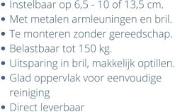 Drive Toiletverhoger Hoogte Verstelbaar 3 Standen - 6,5/10/13,5cm Hoog -Badkamer Producten Winkel 1200x766