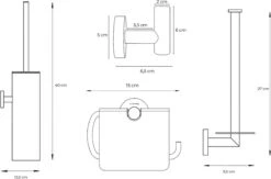 Toiletaccessoireset RVS 4-delig - Luxe Toilet Set - Toiletborstel Met Houder - Toiletrolhouder Met Klep - Reserverolhouder - Handdoekhaak - Zilver - Toiletset 15 Toiletaccessoireset RVS 4-delig - Luxe Toilet Set - Toiletborstel Met Houder - Toiletrolhouder Met Klep - Reserverolhouder - Handdoekhaak - Zilver - Toiletset -Badkamer Producten Winkel 1200x793 1