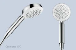 Hansgrohe Crometta 100 Vario Handdouche - Wit / Chroom -Badkamer Producten Winkel 1200x798