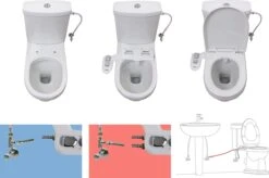 Deluy Platinum Series - Bidet Met Warm Water - QuickRelease Functie - Dubbele Sproeikop En Zelfreiningsfunctie - Hygiënisch Alternatief Voor Toiletpapier -Badkamer Producten Winkel 1200x799 19