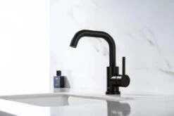 LOMAZOO Wastafelkraan Zwart Pollux - Zwarte Wastafelkraan - Badkamerkraan Zwart - Zwarte Badkamerkraan -Badkamer Producten Winkel 1200x800 58