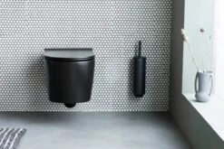 Brabantia MindSet WC Borstel Siliconen Met Houder - Mineral Infinite Grey -Badkamer Producten Winkel 1200x800 80