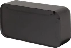 Sealskin Brix - Wandkubus Wandelement Wandrek - 12x50x24 Cm - Metaal - Zwart -Badkamer Producten Winkel 1200x806 1