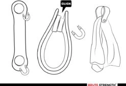 Brute Strength - Leren Magneet Theedoekhaak - Zwart - 2 Stuks - Ophanghaakje - Keukendoekhaakje - Handdoekhaakje - Handdoeklus - Handdoekhanger - Handdoekhaak - Magnetisch -Badkamer Producten Winkel 1200x822 2