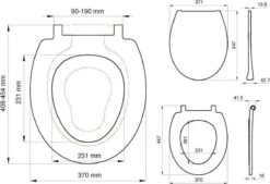 Tiger Tulsa - Toiletbril Met Deksel - WC Bril - Thermoplast Zwart 22 Tiger Tulsa - Toiletbril Met Deksel - WC Bril - Thermoplast Zwart -Badkamer Producten Winkel 1200x823