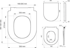 Tiger Memphis - Toiletbril Met Deksel - WC Bril - Duroplast Wit -Badkamer Producten Winkel 1200x832