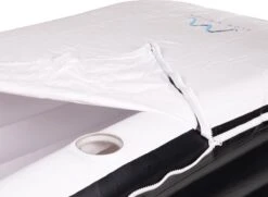 FlowMotion Opblaasbaar Ligbad Met Afdekhoes - Inclusief Pomp En Opbergtas - Ligbad - Zitbad - Zwembad - Opblaasbare Badkuip - Opblaas Bad - Bathtub - Jacuzzi - Opvouwbaar Bad - Badkuip -Badkamer Producten Winkel 1200x881