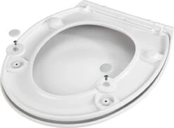 WENKO WC Bril Gubbio - Antibacterieel Wit Duroplast - Easy-Close Sluiting - Fix-Clip Bevestiging In RVS - Belastbaar Tot 350 Kg - Toiletbril - Toiletzitting -Badkamer Producten Winkel 1200x885 1
