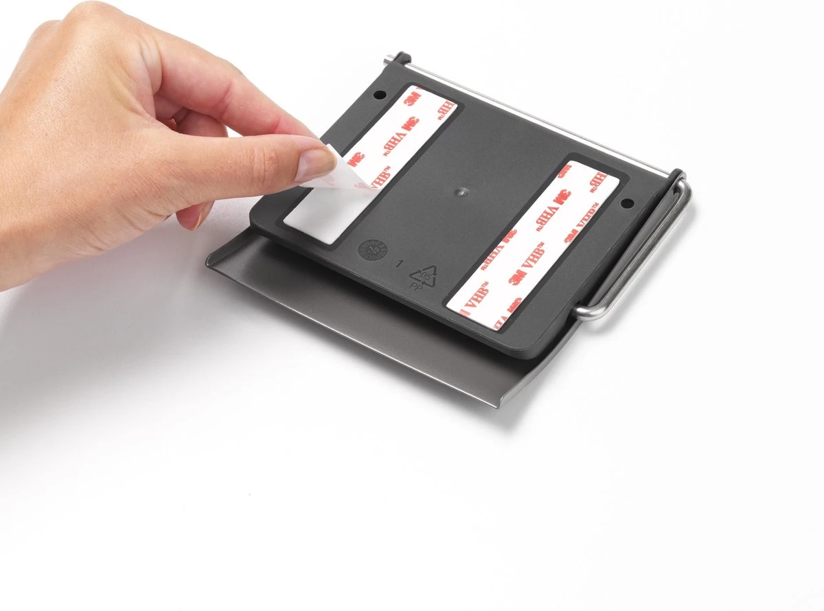 Brabantia ReNew WC Rolhouder - Met Klep - Brilliant Steel 8 Brabantia ReNew WC Rolhouder - Met Klep - Brilliant Steel - Afbeelding 6