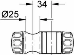GROHE Relexa Glijstuk - 25 Mm - Chroom - 07659000 9 GROHE Relexa Glijstuk - 25 Mm - Chroom - 07659000 -Badkamer Producten Winkel 1200x897