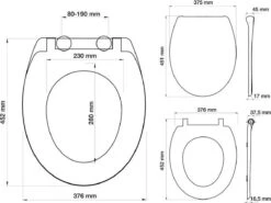Tiger Ventura - Toiletbril - WC Bril - Duroplast - Zwart -Badkamer Producten Winkel 1200x899 11