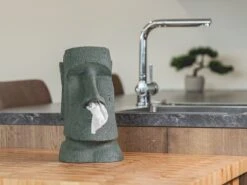 Rotary Hero® Moai - Tissue Box Houder Voor Zakdoeken Tissue Dispenser Cosmeticadoekjesbox - Voor Keuken Badkamer Slaapkamer - Rechthoekig - 18x19x31.5 Cm -Badkamer Producten Winkel 1200x900 142